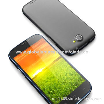 MTK6582 Unlocked Phones, Quad-core 1.2GHz Processor, 5.0" QHD IPS LCD/Support OTG/NFC/MHL (Optional)